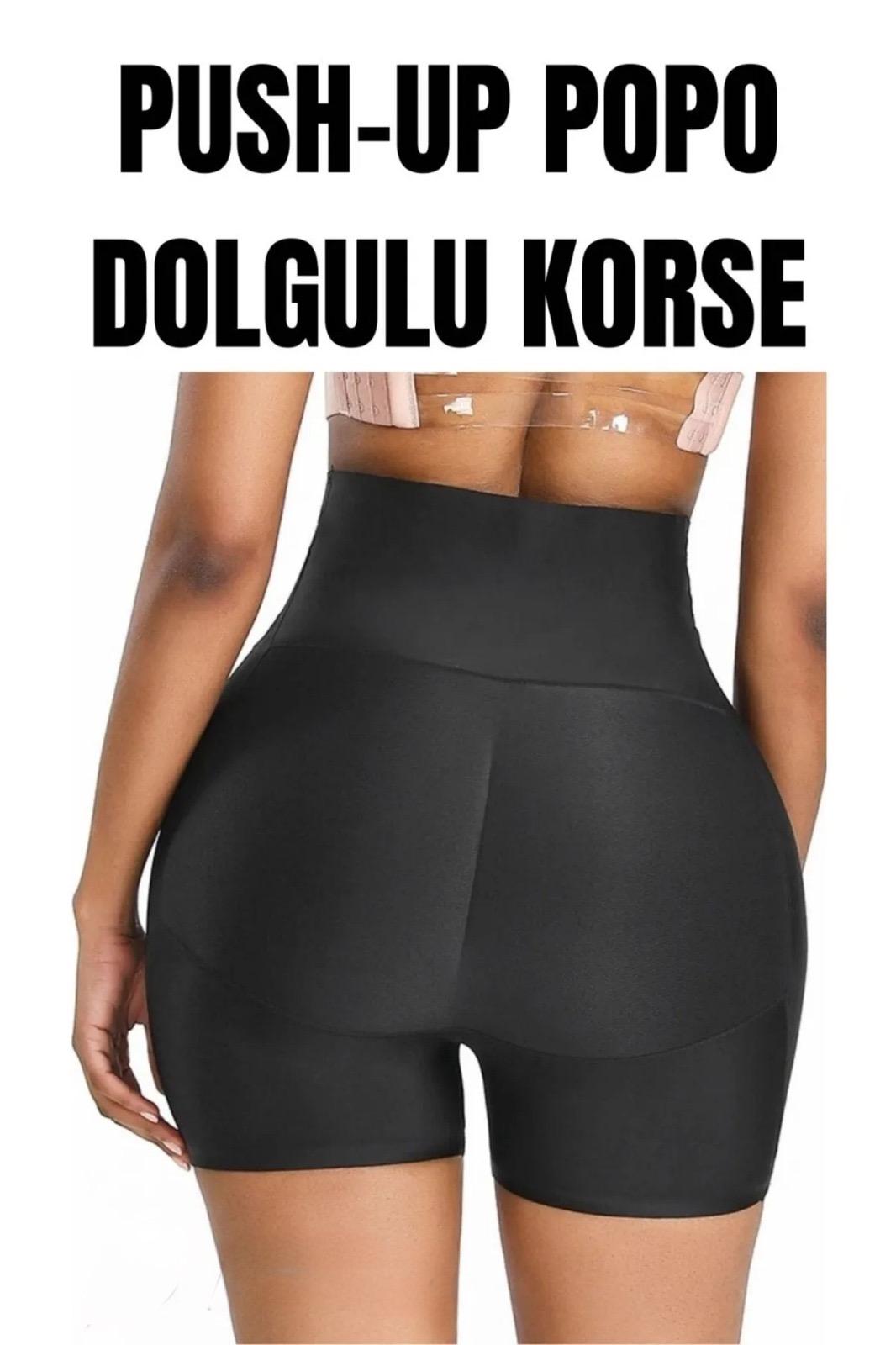 CurveLift™ Popo Şekillendirici Şort – Silikon Destekli, Doğal & Dolgun Görünüm
