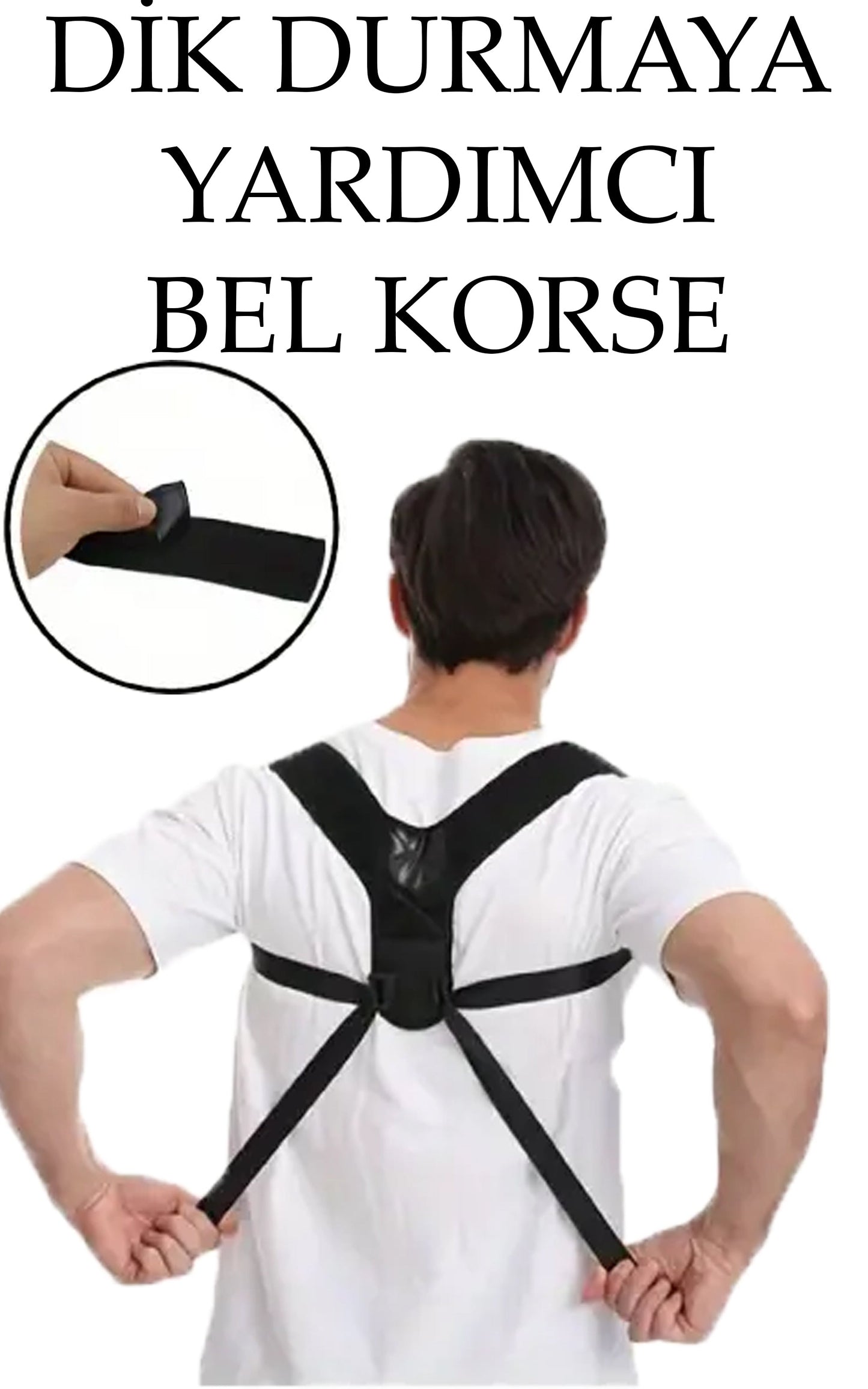 EasyPosture™ Duruş Düzeltici Korse – Ayarlanabilir, Hafif & Günlük Kullanım İçin Nefes Alabilir Tasarım