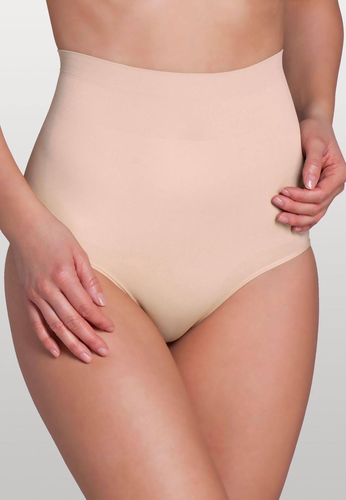 SlimCurve™ Yüksek Bel Toparlayıcı Korse Külot – Anında 2 Beden İncelten, Görünmez ve Konforlu