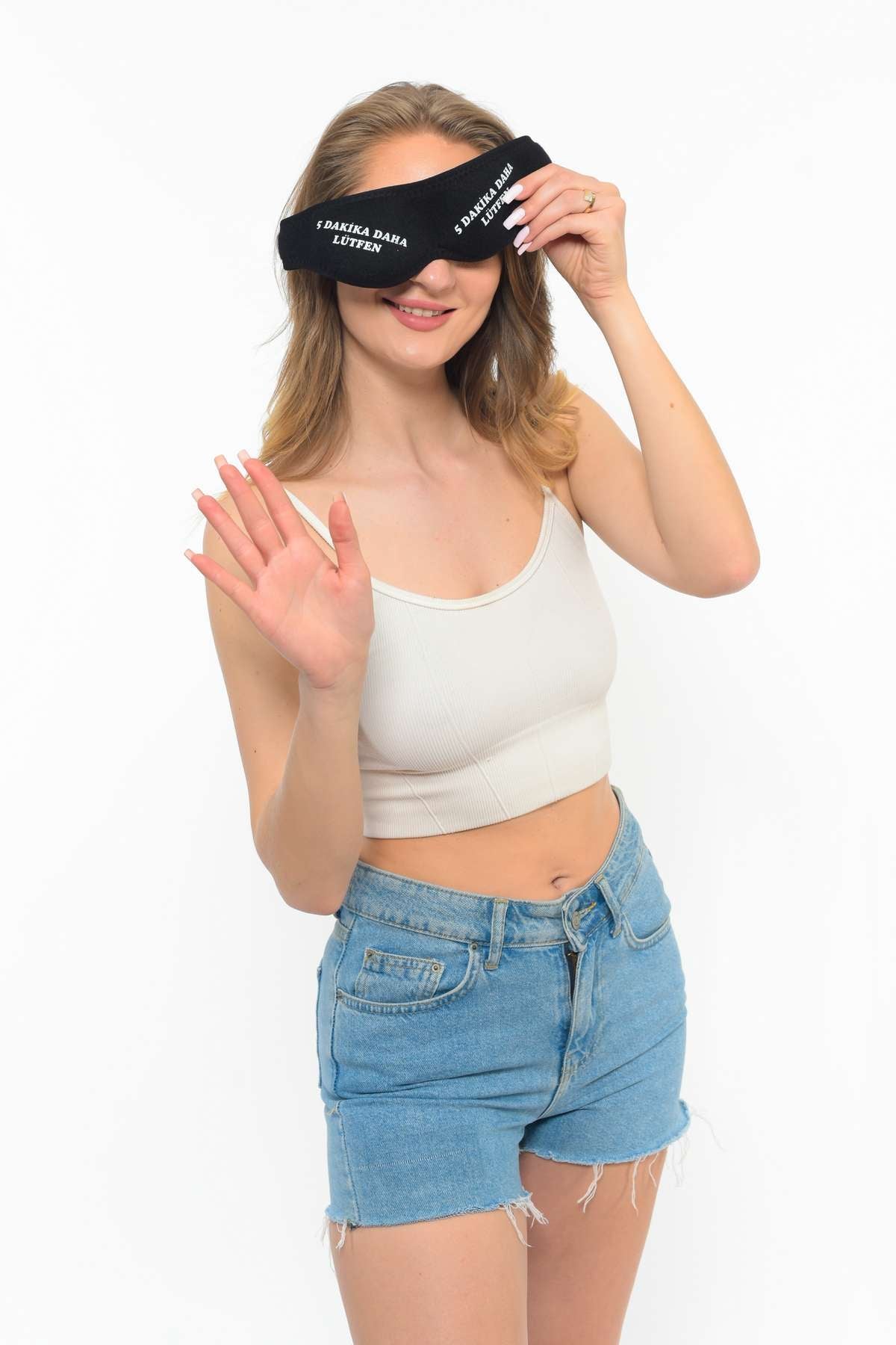 DreamShield™ Işık Geçirmez Göz Bandı – Ayarlanabilir, Unisex & Konforlu Uyku Maskesi