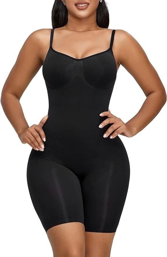 HourShape™ Tam Boy Korse – Karın, Bel, Basen ve Sırt Toparlayıcı, Askılı & Dikişsiz Tasarım