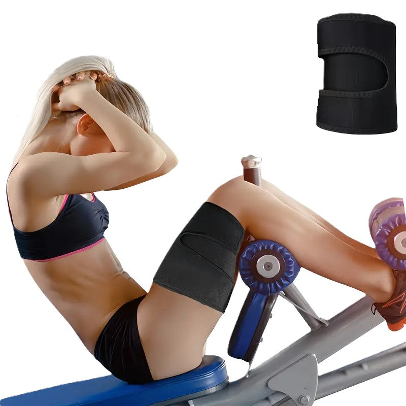 LegBurn™ Sauna Etkili Bacak Bandı – Neopren, Ayarlanabilir & Kaymaz Spor Tasarım
