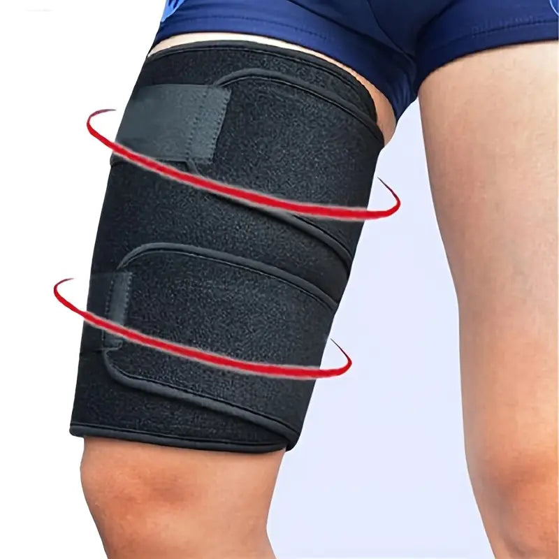 LegBurn™ Sauna Etkili Bacak Bandı – Neopren, Ayarlanabilir & Kaymaz Spor Tasarım