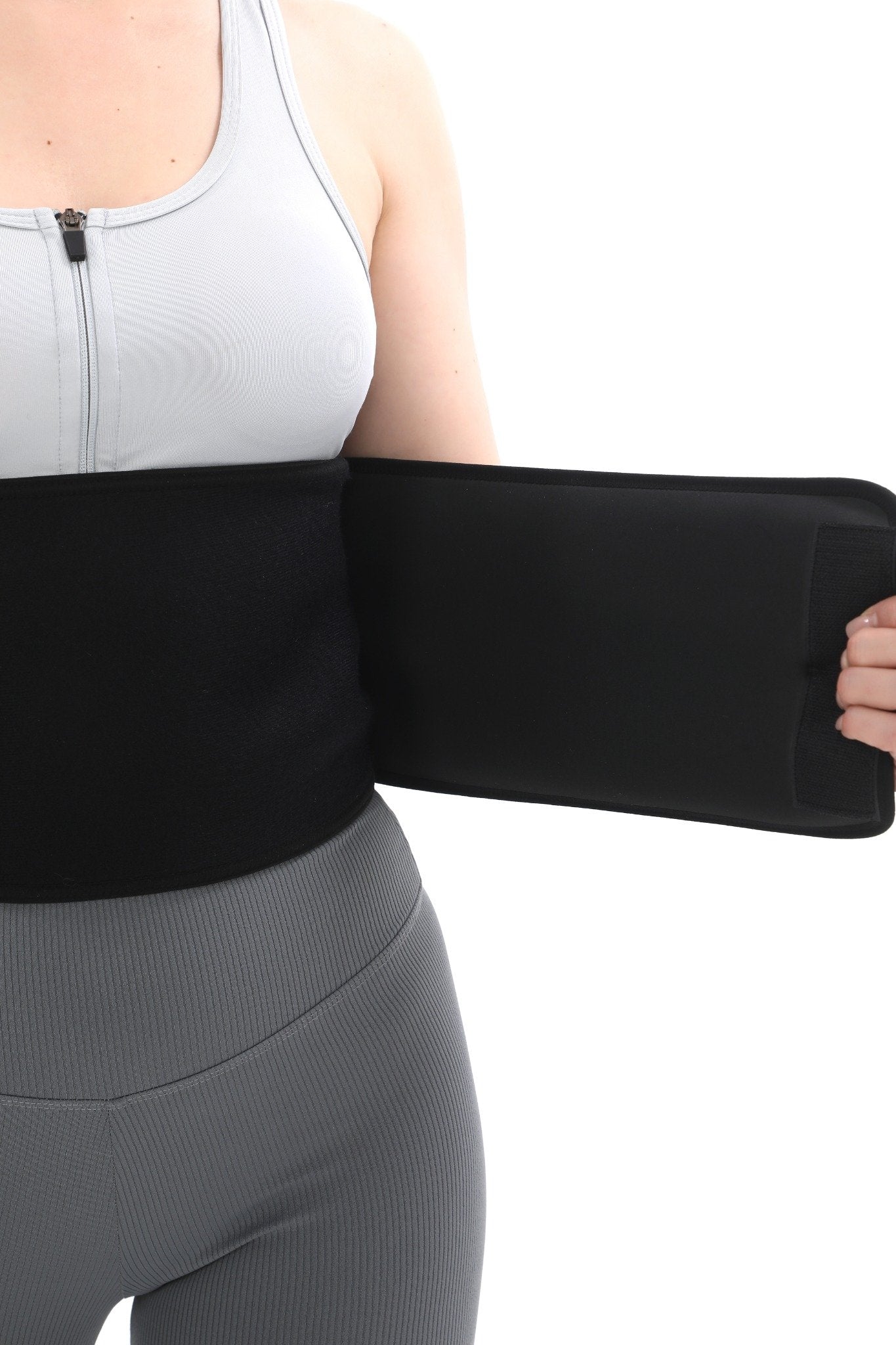 CoreHeat™ Sauna Etkili Bel Korsesi – Karın & Göbek Toparlayıcı, Isı Destekli Unisex Kemer