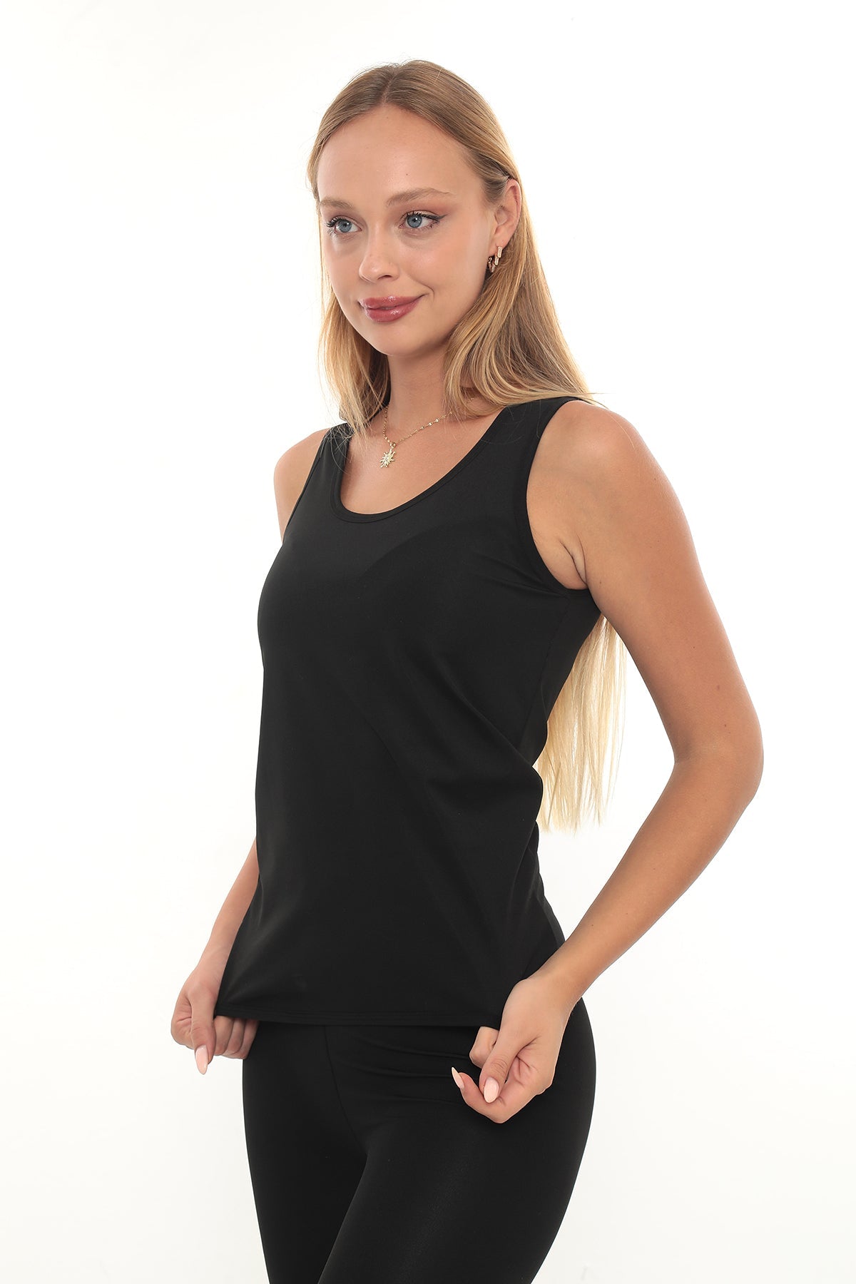HeatCore™ Sauna Takım – Isı Destekli Termal Atlet & Tayt Kombin, Spor ve Günlük Kullanım İçin