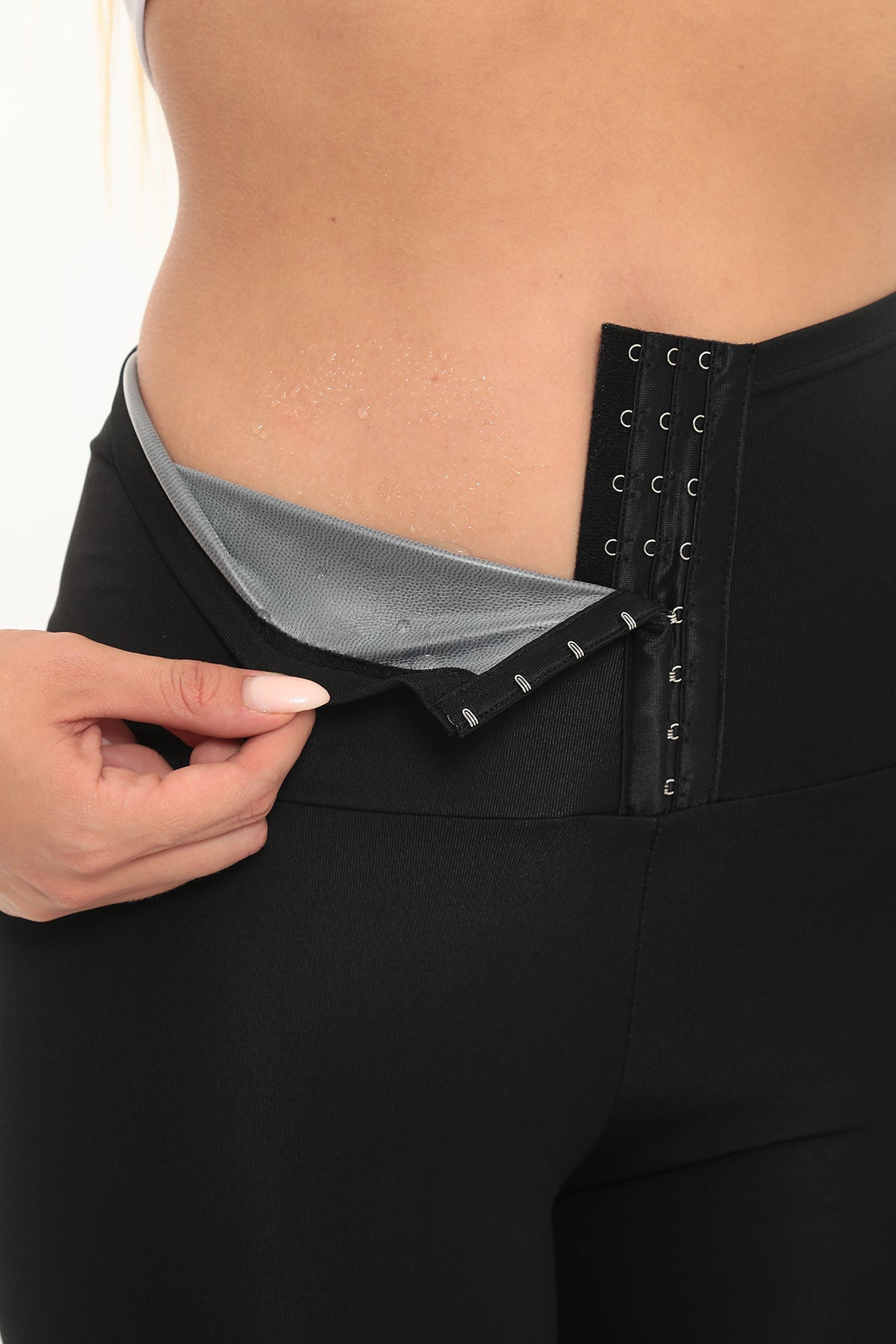 HeatCore™ 3 Kademeli Agraflı Termal Tayt – Isı Destekli Toparlayıcı & Spor Kullanım İçin