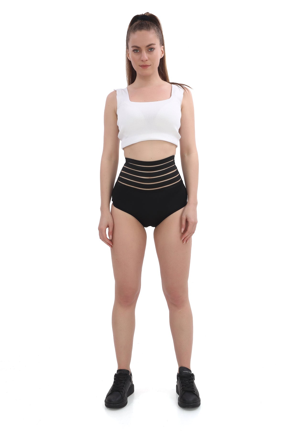 GreenForm™ Yüksek Bel Slip Korse Külot – Günlük Konfor & Sürdürülebilir Kumaş