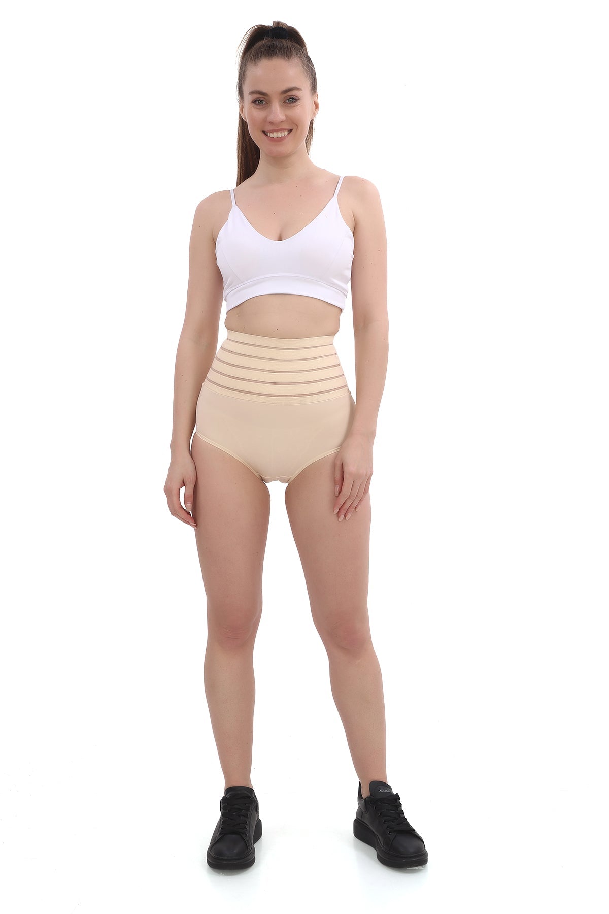 GreenForm™ Yüksek Bel Slip Korse Külot – Günlük Konfor & Sürdürülebilir Kumaş
