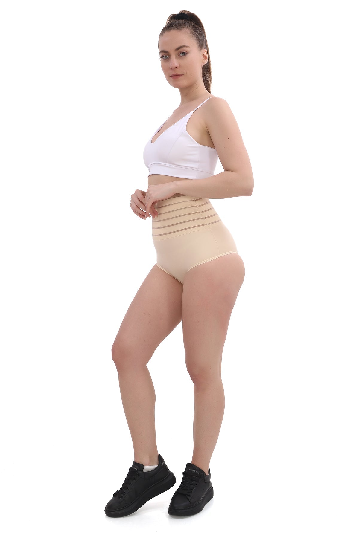 GreenForm™ Yüksek Bel Slip Korse Külot – Günlük Konfor & Sürdürülebilir Kumaş