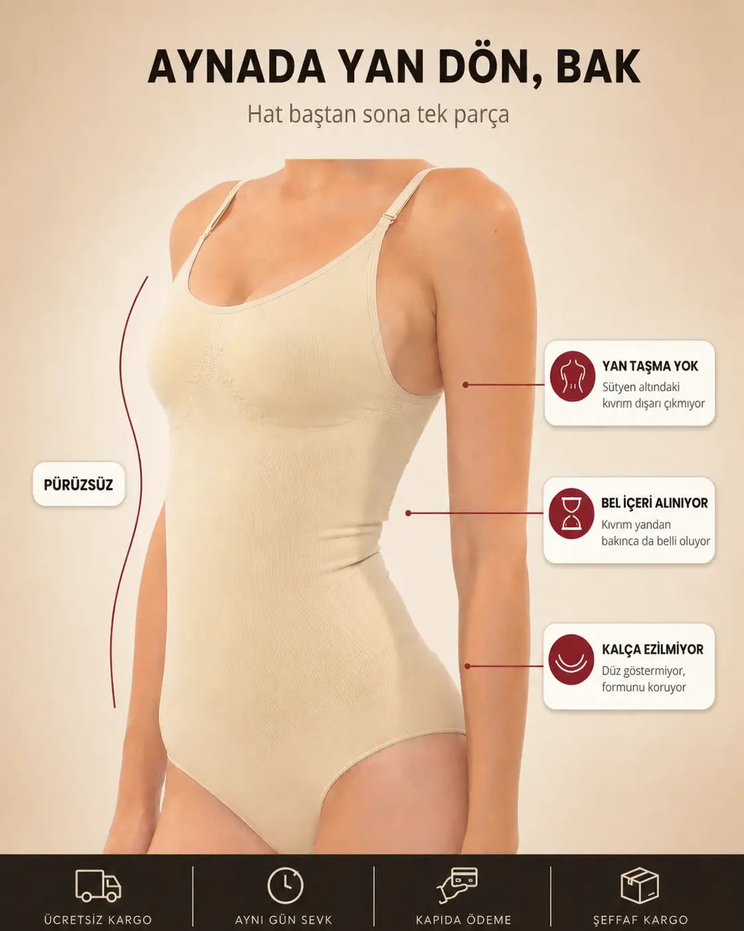 Sauna Suit Korse Body – Sütyenli Askılı Bel, Karın ve Sırt Toparlayıcı