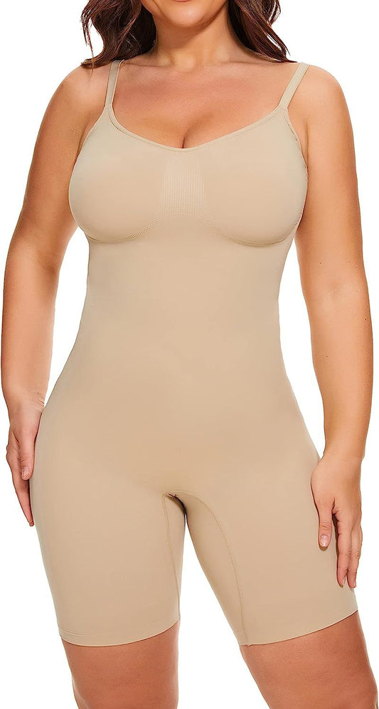 HourShape™ Tam Boy Korse – Karın, Bel, Basen ve Sırt Toparlayıcı, Askılı & Dikişsiz Tasarım