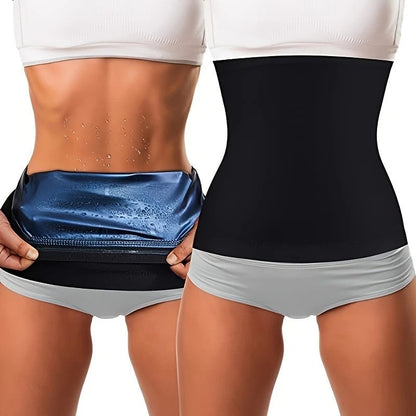 HeatSlim™ Termal Bel Korse – Unisex, Esnek Slip Tasarım & Günlük/Spor Kullanım İçin