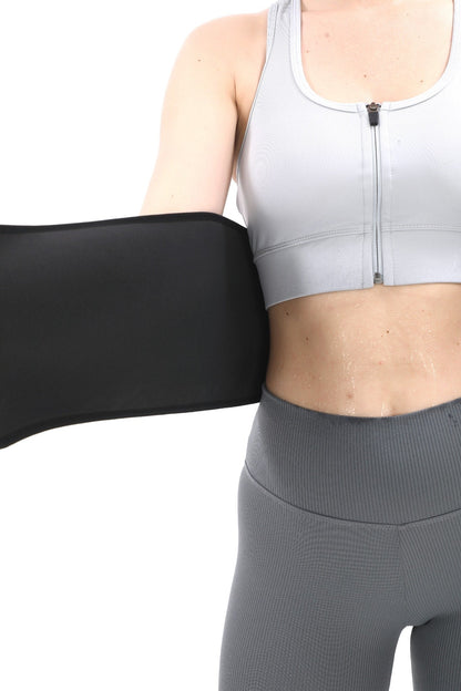 CoreHeat™ Sauna Etkili Bel Korsesi – Karın & Göbek Toparlayıcı, Isı Destekli Unisex Kemer