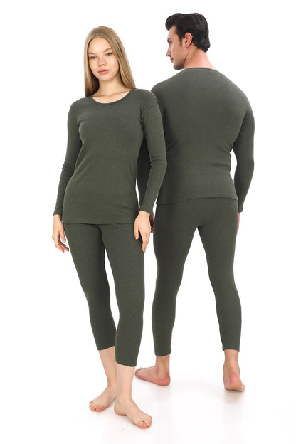 WarmCore™ Unisex Termal İçlik Takımı – Pamuklu, Şardonlu & Kışın Ekstra Sıcak Katman