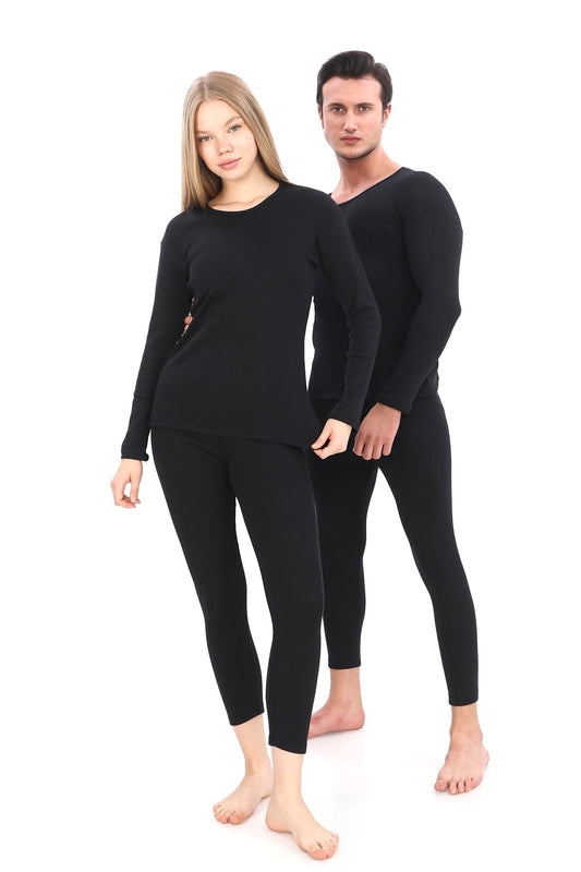 WarmCore™ Unisex Termal İçlik Takımı – Pamuklu, Şardonlu & Kışın Ekstra Sıcak Katman
