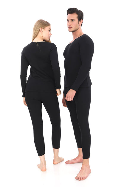 WarmCore™ Unisex Termal İçlik Takımı – Pamuklu, Şardonlu & Kışın Ekstra Sıcak Katman