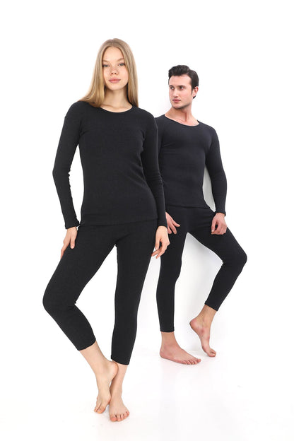WarmCore™ Unisex Termal İçlik Takımı – Pamuklu, Şardonlu & Kışın Ekstra Sıcak Katman