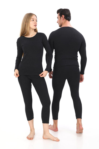 WarmCore™ Unisex Termal İçlik Takımı – Pamuklu, Şardonlu & Kışın Ekstra Sıcak Katman