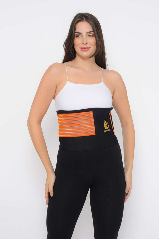 SweatFlex™ Kadın Terleme Kemeri – Neopren Kumaşlı, Ayarlanabilir & Spor İçin Isı Destekli