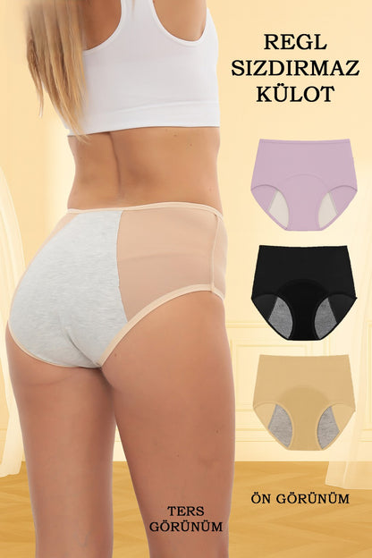 Sauna Suit Sızdırmaz Regl Külodu & Yıkanabilir Emici İç Çamaşırı